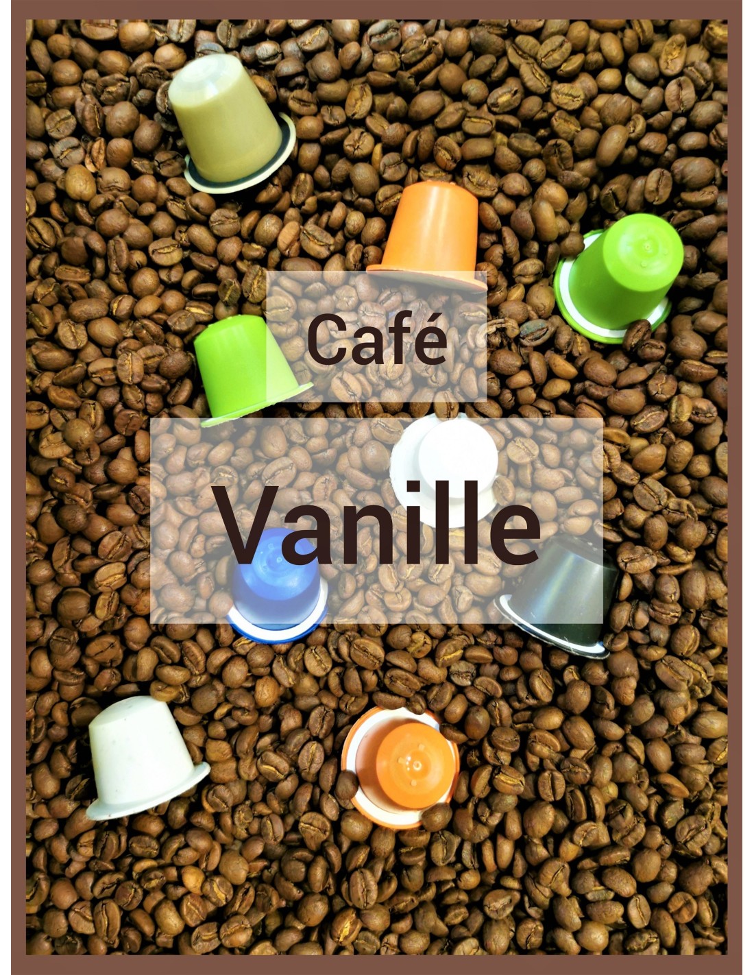 Café Vanille Capsules Compatibles Nespresso - Café Gourmand