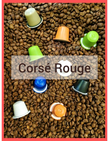 Capsule Café Corsé Rouge