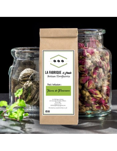 Thé Terre de Provence :  Abricot - Amande - Cardamone - Miel