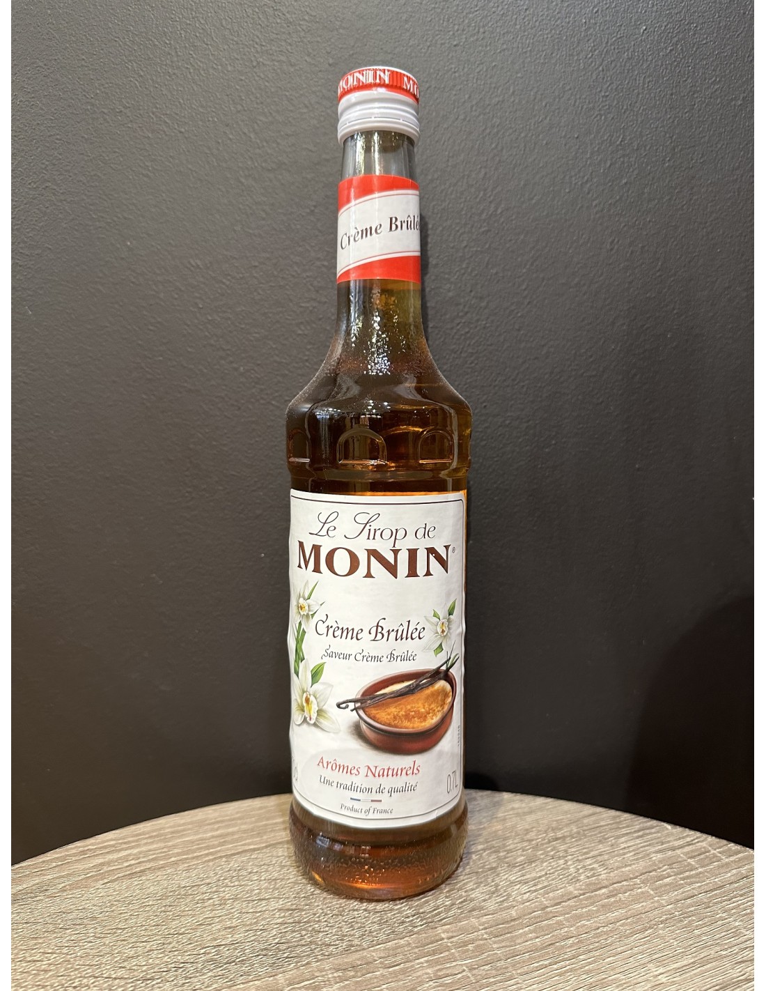 Sirop Monin pour café : Crème brulée