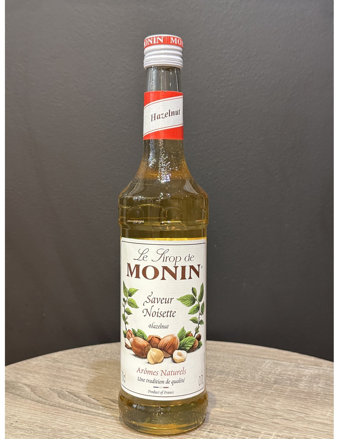 Sirop Noisette - Sirop Monin - Comptoir des Arômes - Le Havre