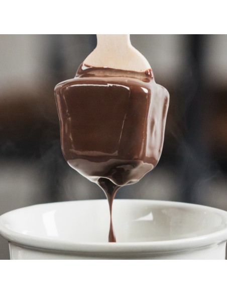 Sucette chocolat chaud Caramel