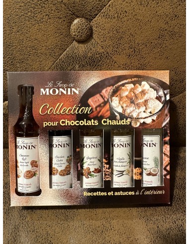 Coffret 5 sirops pour le chocolat chaud