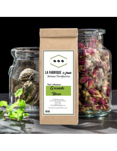 Infusion Glacée GRENADE BLEUE : Myrtille - Grenade