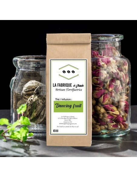 Infusion glacée DANCING FRUIT : Coco- Citron vert - Aloe vera